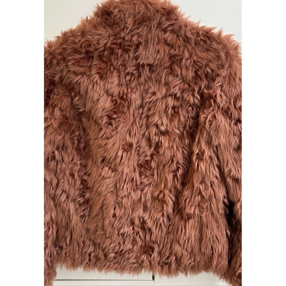 Vince Plush Faux Fur Jacket - Picture 3 of 4